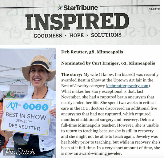 Inspired | Star Tribune Article