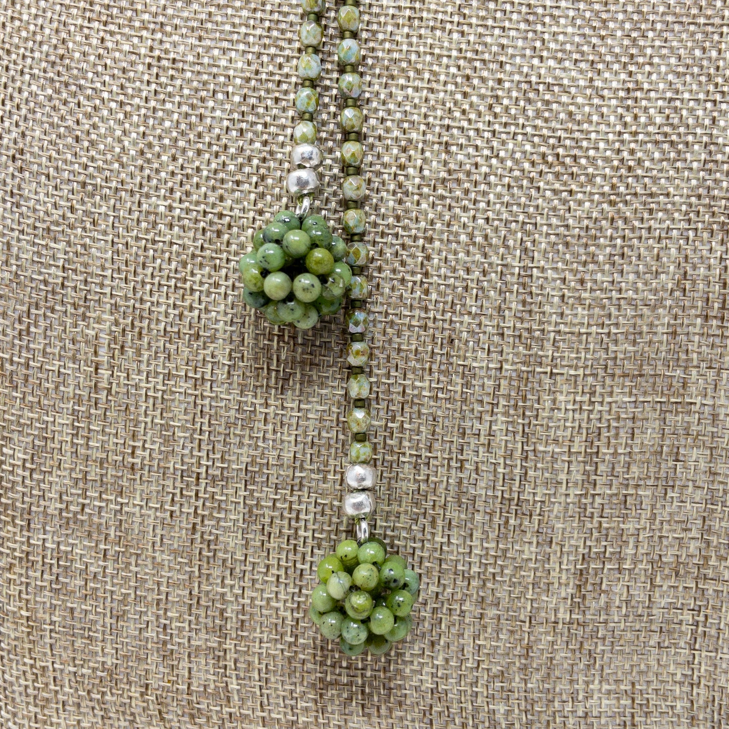 Jade Orbs Lariat