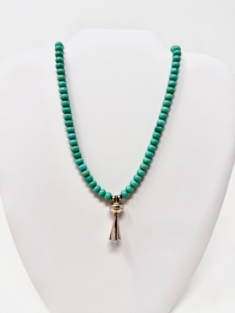 Campito Turquoise & Squash Blossom