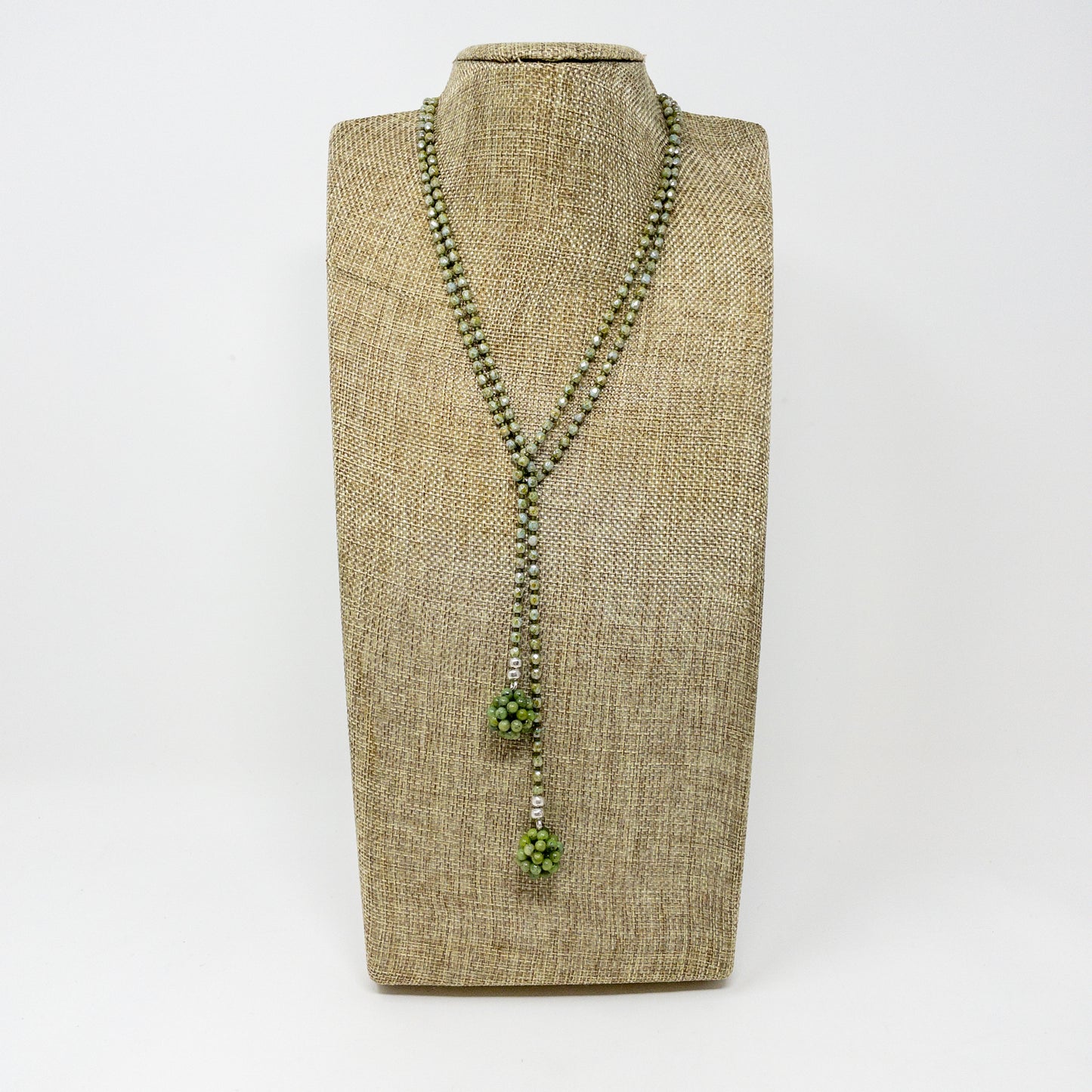 Jade Orbs Lariat