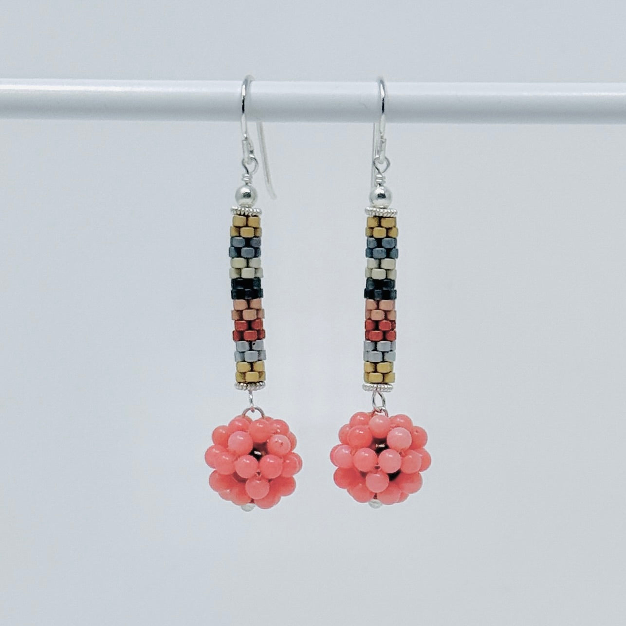 Dactyl Bauble Bead Earrings