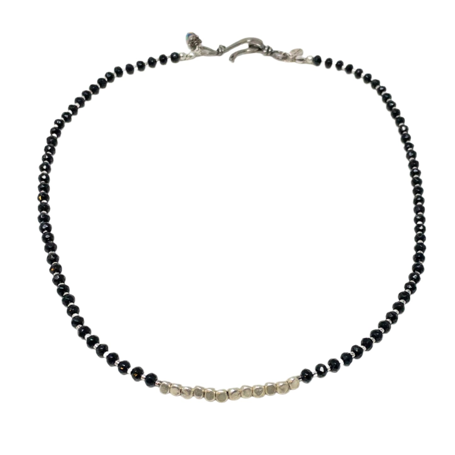 Onyx & Sterling Necklace