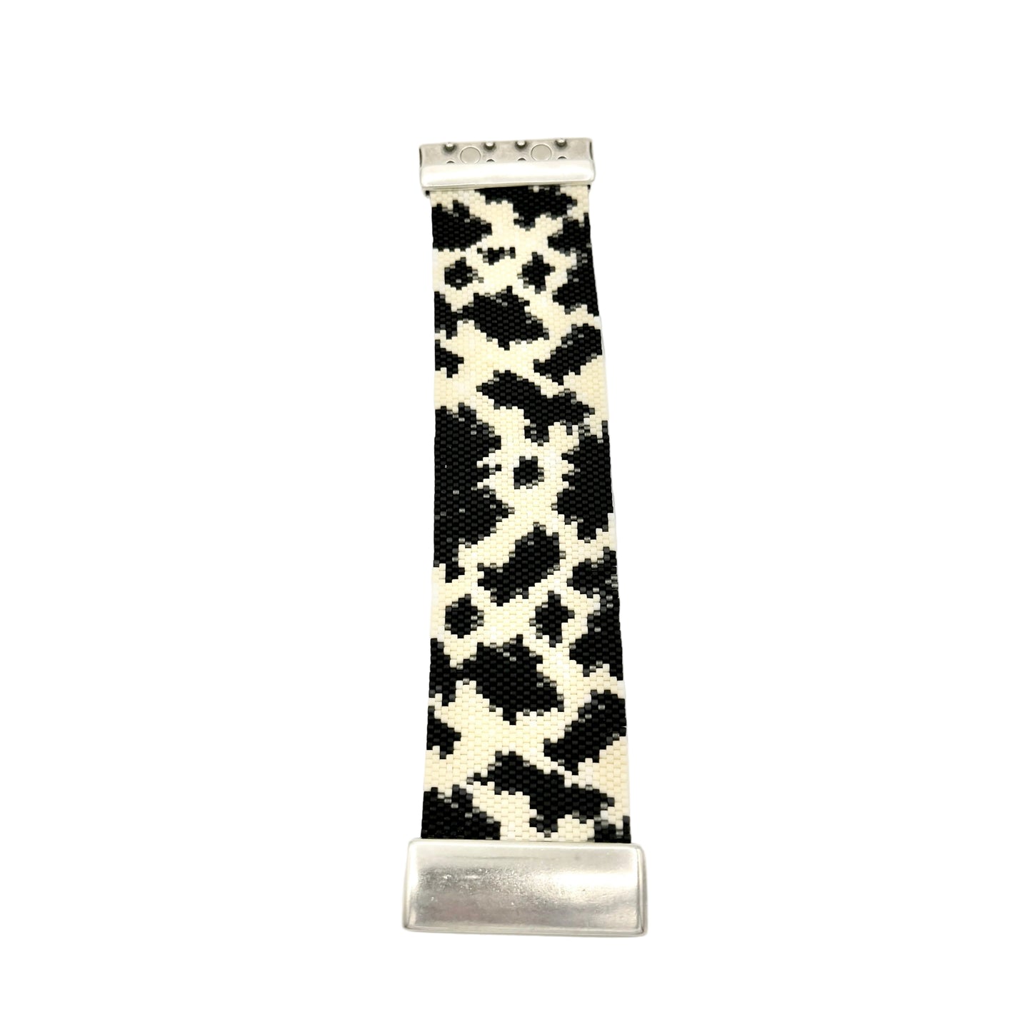 Holstein Beaded Cuff