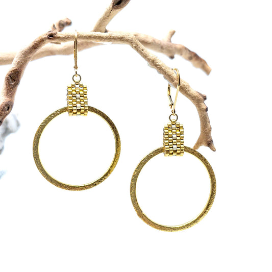 Hoop Earrings - gold