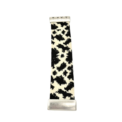 Holstein Beaded Cuff